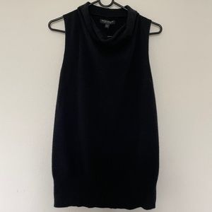 Black cashmere top Banana Republic